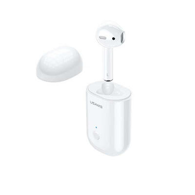 USAMS Wireless Bluetooth Headphone Touch Control Single In-ear Headset With Charging Box
USAMS Wireless Bluetooth Headphone Touch Control Single In-ear Headset With Charging Box