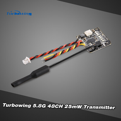 Turbowing 58G 48CH 25mW Transmitter VTx for Swift 2 Swift Mini Micro Swift Camera Blade Inductrix Drone Quadcopter
Turbowing 58G 48CH 25mW Transmitter VTx for Swift 2 Swift Mini Micro Swift Camera Blade Inductrix Drone Quadcopter