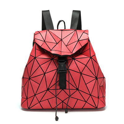 Fashion hipsters Creative folding backpacks Silk plaid backpacks 
Fashion hipsters Creative folding backpacks Silk plaid backpacks