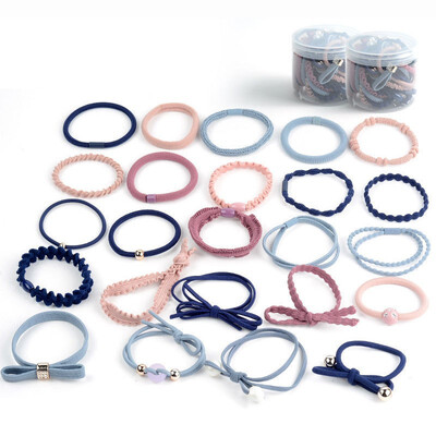 Fashion New Women Hair Ring 24PCSSet Hair Band Rubber Band Hair Rope Elegant Pearl Scrunchie Simple Sweet Hair Accessories Set
Fashion New Women Hair Ring 24PCSSet Hair Band Rubber Band Hair Rope Elegant Pearl Scrunchie Simple Sweet Hair Accessories Set