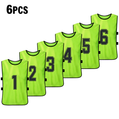 6 PCS Adults Basketball Pinnies Quick Drying Basketball Jerseys Soccer Football Team Scrimmage Practice Vest
6 PCS Adults Basketball Pinnies Quick Drying Basketball Jerseys Soccer Football Team Scrimmage Practice Vest