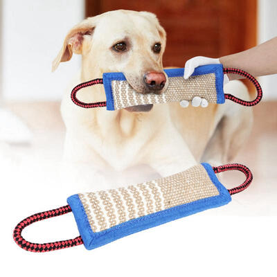 Greensen Dog Chewing Tug Bite Toys with Handles for Pet Training Sporting Playing Toy
Greensen Dog Chewing Tug Bite Toys with Handles for Pet Training Sporting Playing Toy