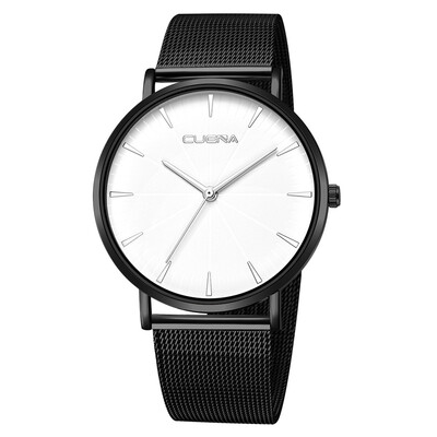 Gobestart CUENA Men Fashion Military Stainless Steel Analog Sport Quartz Business Wrist Watch
Gobestart CUENA Men Fashion Military Stainless Steel Analog Sport Quartz Business Wrist Watch