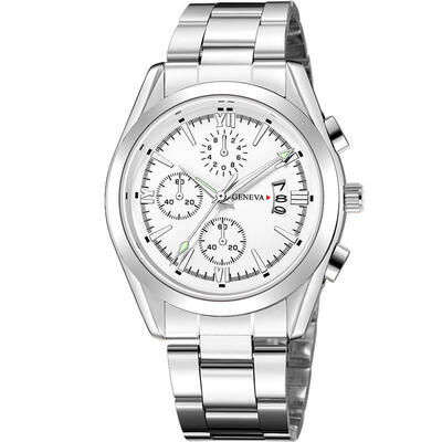 GENEVA Mens Luxury Date Watch Stainless Steel Analog Quartz Wristwatch Man Male Business Sport Watches Erkek Kol Saati Clock
GENEVA Mens Luxury Date Watch Stainless Steel Analog Quartz Wristwatch Man Male Business Sport Watches Erkek Kol Saati Clock