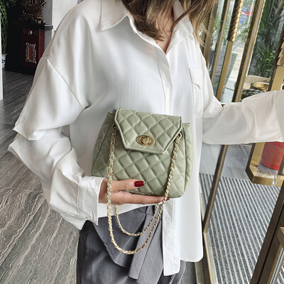 Lingge chain small bag female 2019 new wave Korean version of the wild Messenger bag senior sense of fashion fashion shoulder bag
Lingge chain small bag female 2019 new wave Korean version of the wild Messenger bag senior sense of fashion fashion shoulder bag