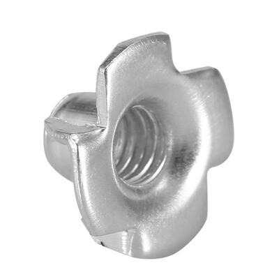 Greensen 100pcs Zinc Plated Iron M69 Four Pronged T Nuts Blind Inserts Nut for Wood Furniture
Greensen 100pcs Zinc Plated Iron M69 Four Pronged T Nuts Blind Inserts Nut for Wood Furniture