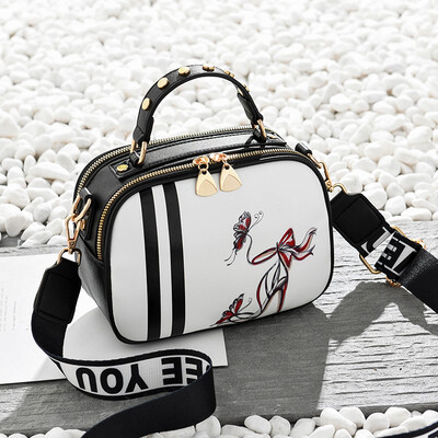 Summer small womens bags fashion red with broadband messenger bag Joker shoulder bag
Summer small womens bags fashion red with broadband messenger bag Joker shoulder bag