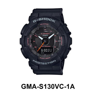 Casio G-Shock GMA-S130VC-1A Matte Watch Casual Sports Watch With Step Tracker
