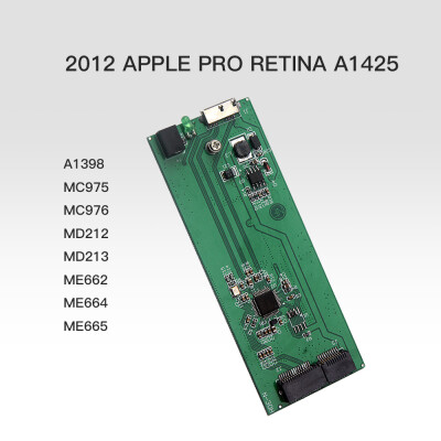 SSD Enclosure for 2012 APPLE PRO RETINA A1425 A1398 MC975 MC976 USB30 Hard Drive Disk Silver
SSD Enclosure for 2012 APPLE PRO RETINA A1425 A1398 MC975 MC976 USB30 Hard Drive Disk Silver