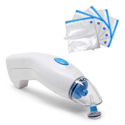Portable Handheld Food Saver Plastic Packaging Machine Electric Vacuum Sealer Tools
Portable Handheld Food Saver Plastic Packaging Machine Electric Vacuum Sealer Tools