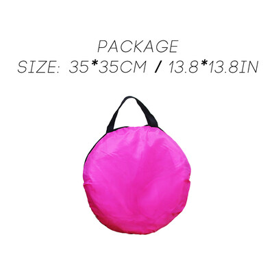 Pop-up Design Kid Princess Play Playhouse Ball Tent Pink