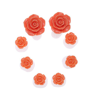 8pcs Silicone Toe Separator Dividers Salon Polish Manicure Pedicure Tools