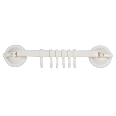 Adjustable Suction Cup Hanger Vacuum Suction Rack Kitchen Bathroom Hanger