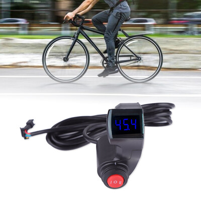 Greensen Thumb Throttle with LCD Digital Battery Voltage Display&3 Speed Switch for Bike Bicycle
Greensen Thumb Throttle with LCD Digital Battery Voltage Display&3 Speed Switch for Bike Bicycle