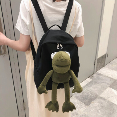 Ins schoolbag female Korean version of high school students cute doll Japanese fashion backpack shoulder bag
Ins schoolbag female Korean version of high school students cute doll Japanese fashion backpack shoulder bag