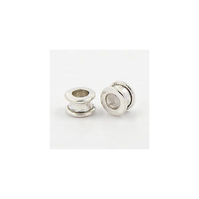 Large Hole Beads Tibetan Style European Beads Lead Free & Cadmium Free & Nickel Free Flat Round Antique Silver
Large Hole Beads Tibetan Style European Beads Lead Free & Cadmium Free & Nickel Free Flat Round Antique Silver