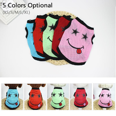Pet Dog Breathable Mesh Vest T-Shirt Printed Pet Vest Dog T-Shirt Dog Summer Clothes Party Apparels for Small Puppy Dogs Cats Sun
Pet Dog Breathable Mesh Vest T-Shirt Printed Pet Vest Dog T-Shirt Dog Summer Clothes Party Apparels for Small Puppy Dogs Cats Sun