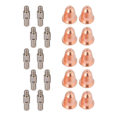 Greensen 10pcs PR0110 Electrode 10pcs PD0116-08 Nozzles for S25 S45 Plasma Cutter Torch
Greensen 10pcs PR0110 Electrode 10pcs PD0116-08 Nozzles for S25 S45 Plasma Cutter Torch