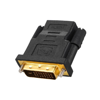 DVI-D to HD Adapter 1080P Gold Plated DVI DVI-D 241 Pin Male to HD Female Converter for PS4 PC HDTV Projector Blu-ray
DVI-D to HD Adapter 1080P Gold Plated DVI DVI-D 241 Pin Male to HD Female Converter for PS4 PC HDTV Projector Blu-ray