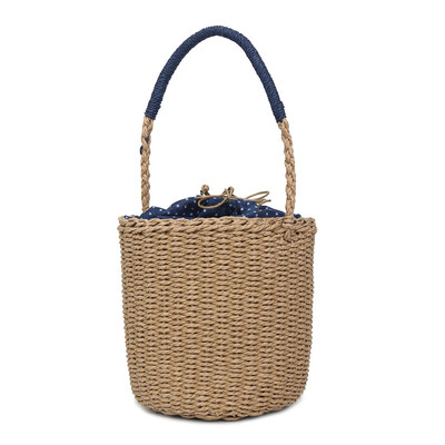 Tailored Womens Fashion Straw Woven Bag Solid color Shoulder Bag Wild Casual Bucket Bag
Tailored Womens Fashion Straw Woven Bag Solid color Shoulder Bag Wild Casual Bucket Bag