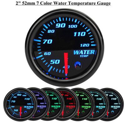 Tailored Universal 2 52mm Black 7 Color LED Water Coolant Temp Temperature Gauge Meter
Tailored Universal 2 52mm Black 7 Color LED Water Coolant Temp Temperature Gauge Meter