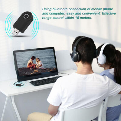 Greensen Bluetooth Audio Transmitter TV PC Bluetooth 35mm Audio Adapter Transmitter Receiver
Greensen Bluetooth Audio Transmitter TV PC Bluetooth 35mm Audio Adapter Transmitter Receiver
