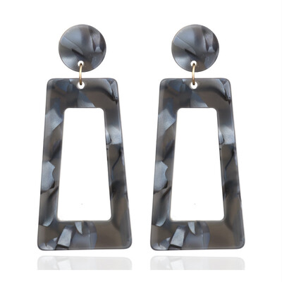 EK446 Boho Geometric Big Acetic Acid Statement Earrings Fashion Jewelry Colorful Leopard Printed Acrylic Drop Earrings for Women
EK446 Boho Geometric Big Acetic Acid Statement Earrings Fashion Jewelry Colorful Leopard Printed Acrylic Drop Earrings for Women