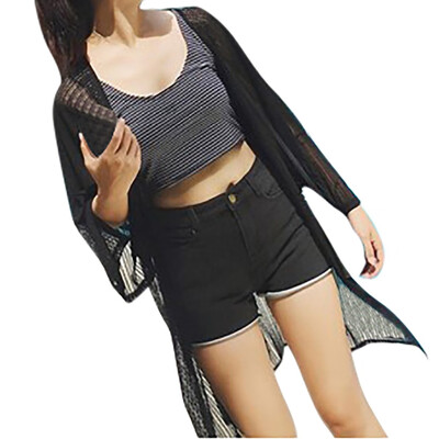 Toponeto Fashion Women Sunscreen Shirt Cardigan Half Sleeve Pure Color Leisure Blouse
Toponeto Fashion Women Sunscreen Shirt Cardigan Half Sleeve Pure Color Leisure Blouse