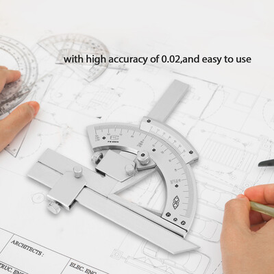 Greensen Universal Bevel Protractor 0-320° Precision Angle Measuring Ruler ToolsUniversal Bevel Protractor Angle Measuring Tools
Greensen Universal Bevel Protractor 0-320° Precision Angle Measuring Ruler ToolsUniversal Bevel Protractor Angle Measuring Tools