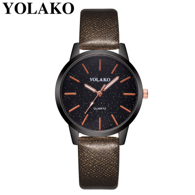 YOLAKO Fashion large dial watches woman students WristWatch Damen simple Clock leisure belt retro lovers quartz watch 533
YOLAKO Fashion large dial watches woman students WristWatch Damen simple Clock leisure belt retro lovers quartz watch 533
