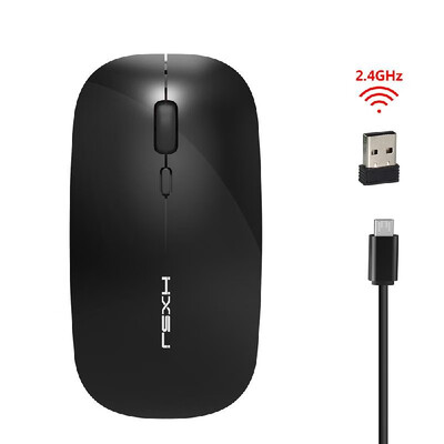 HXSJ M60 Wireless Mouse 24G Optical Silent Mouse USB Type C Nano Receiver 1600 DPI for PC Laptop
HXSJ M60 Wireless Mouse 24G Optical Silent Mouse USB Type C Nano Receiver 1600 DPI for PC Laptop
