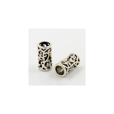 Tibetan Style European Beads Large Hole Beads Lead Free&Cadmium Free Column Antique Silver 11mm in diameter
Tibetan Style European Beads Large Hole Beads Lead Free&Cadmium Free Column Antique Silver 11mm in diameter