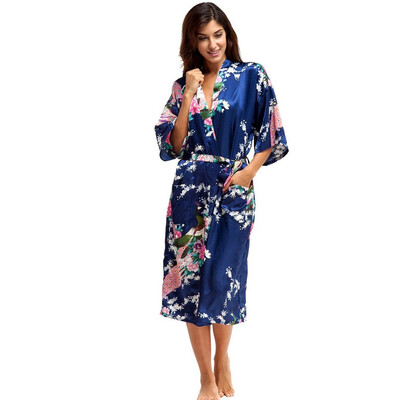 Toponeto New Women Plus Size Simulation Silk Print Gown Bath Robe Lingerie Sleepwear
Toponeto New Women Plus Size Simulation Silk Print Gown Bath Robe Lingerie Sleepwear