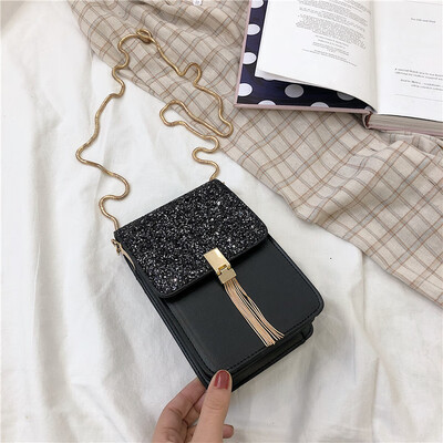 Ins super fire sequins mobile phone bag female 2019 new Korean version of the wild single shoulder slung fashion small square bag
Ins super fire sequins mobile phone bag female 2019 new Korean version of the wild single shoulder slung fashion small square bag