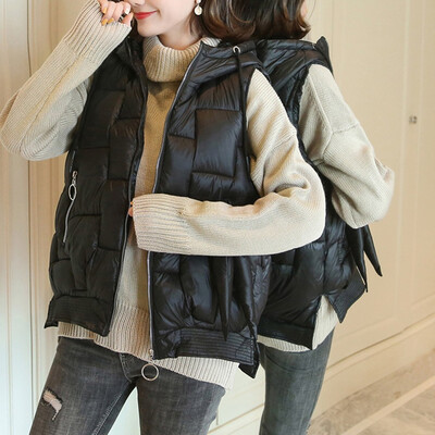 Roseonmyhand Women Solid Short Outerwear Cotton Jackets Pocket Loose Hooded Vest Coats
Roseonmyhand Women Solid Short Outerwear Cotton Jackets Pocket Loose Hooded Vest Coats