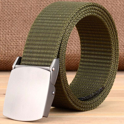Tactics belt Arbitrarily adjustment quality canvas Alloy Automatic buckle Men belt outdoor casual Men Military training belt
Tactics belt Arbitrarily adjustment quality canvas Alloy Automatic buckle Men belt outdoor casual Men Military training belt