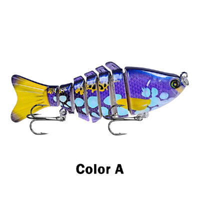 10cm 1561g Fishing Lure Hard Bait Multi Segments Swimbait Crankbait Artificial Fishing Lure Bait with Treble Hooks 
10cm 1561g Fishing Lure Hard Bait Multi Segments Swimbait Crankbait Artificial Fishing Lure Bait with Treble Hooks