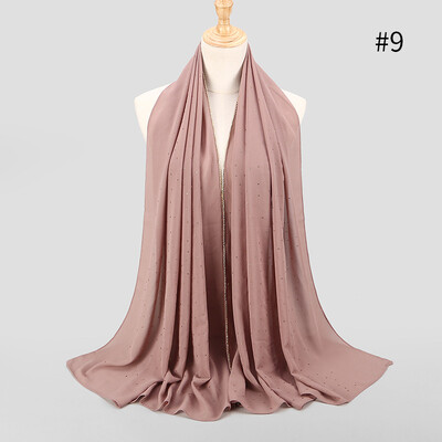 New high quality pearl chiffon inlay bit towel spring&summer long section Muslim woman hijab scarf
New high quality pearl chiffon inlay bit towel spring&summer long section Muslim woman hijab scarf