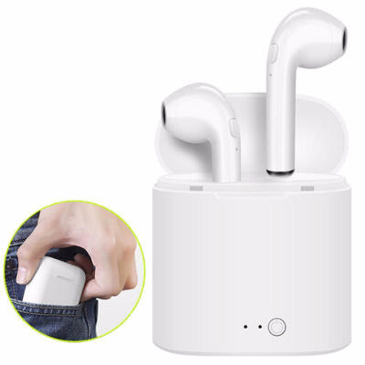 i7s Mini TWS Earphones Dual Wireless Bluetooth Earbuds with Charging Box for All Smart Mobile Phone
i7s Mini TWS Earphones Dual Wireless Bluetooth Earbuds with Charging Box for All Smart Mobile Phone