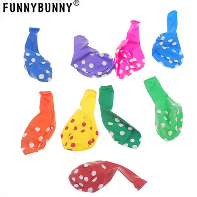 FUNNYBUNNY 100pcs Assorted Polka Dots Balloon 12" Latex Helium Balloons for Wedding Birthday Party Festival Christmas Decorations
FUNNYBUNNY 100pcs Assorted Polka Dots Balloon 12" Latex Helium Balloons for Wedding Birthday Party Festival Christmas Decorations