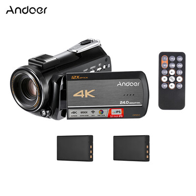 Andoer AC5 4K UHD 24MP Digital Video Camera Camcorder Recorder DV 31 Inch IPS Touchscreen 12X Optical Zoom Time-Lapse Face Detect
Andoer AC5 4K UHD 24MP Digital Video Camera Camcorder Recorder DV 31 Inch IPS Touchscreen 12X Optical Zoom Time-Lapse Face Detect