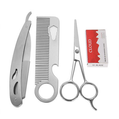 Greensen Mustache Facial Hair Care Tool Men Beard Brush Comb Kit Men Mustache Grooming Kit
Greensen Mustache Facial Hair Care Tool Men Beard Brush Comb Kit Men Mustache Grooming Kit