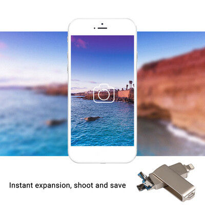 USB Flash Drive 3 in 1 LightningMicro USBUSB 20 for iPhone iPad Mini Memory Stick 16GB 32GB 64GB 128GB Pen Drive U Disk
USB Flash Drive 3 in 1 LightningMicro USBUSB 20 for iPhone iPad Mini Memory Stick 16GB 32GB 64GB 128GB Pen Drive U Disk
