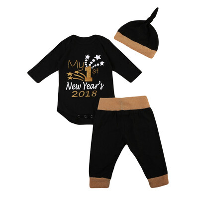Baby Boys Girls Clothes Sets Long Sleeve First Year Letter Print Romper Bodysuit Long Pants&Hat 3Pcs
Baby Boys Girls Clothes Sets Long Sleeve First Year Letter Print Romper Bodysuit Long Pants&Hat 3Pcs