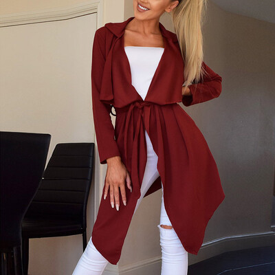 Roseonmyhand Womens Loose Solid Irregular Hem With Lapel Coat Trench Coat Cardigan Tops
Roseonmyhand Womens Loose Solid Irregular Hem With Lapel Coat Trench Coat Cardigan Tops