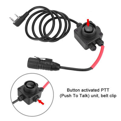 Greensen COMBAT Series Tactical PTT Z134 PushtoTalk Assembly Push To Talk Earphone Headphone Adapter
Greensen COMBAT Series Tactical PTT Z134 PushtoTalk Assembly Push To Talk Earphone Headphone Adapter
