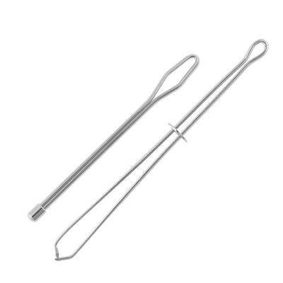 Elastic Band Rope Wearing Threading Guide Forward Device Tool for Needle