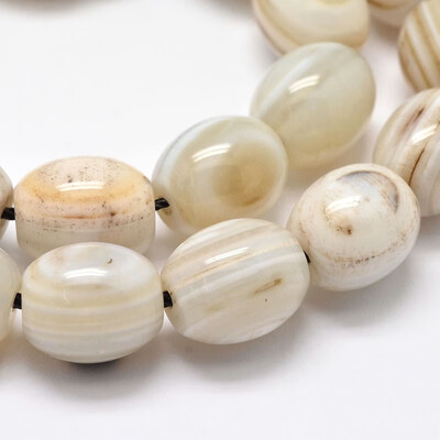 Natural Dyed Stripe Agate Oval Bead Strands White 12x10mm Hole 15mm about 34pcsstrand 1574"
Natural Dyed Stripe Agate Oval Bead Strands White 12x10mm Hole 15mm about 34pcsstrand 1574"