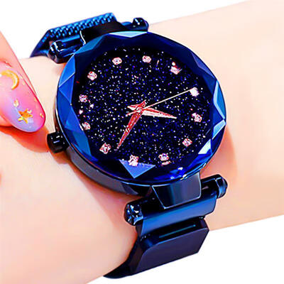 Women Starry Sky Watch Fashion Magnet Buckle Mesh Band Roman Number Quartz Wristwatch Women Luxury Watches Zegarek Damski
Women Starry Sky Watch Fashion Magnet Buckle Mesh Band Roman Number Quartz Wristwatch Women Luxury Watches Zegarek Damski