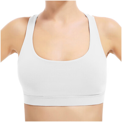 Toponeto Ladies Sports Bras Cross Back Shock-Proof Sports Bra Fitness Yoga Underwear
Toponeto Ladies Sports Bras Cross Back Shock-Proof Sports Bra Fitness Yoga Underwear